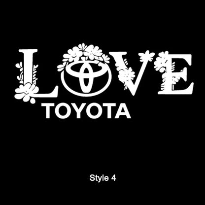 Toyota Compatible Door Projection Light 2.0 (Larger, No Blue Border)