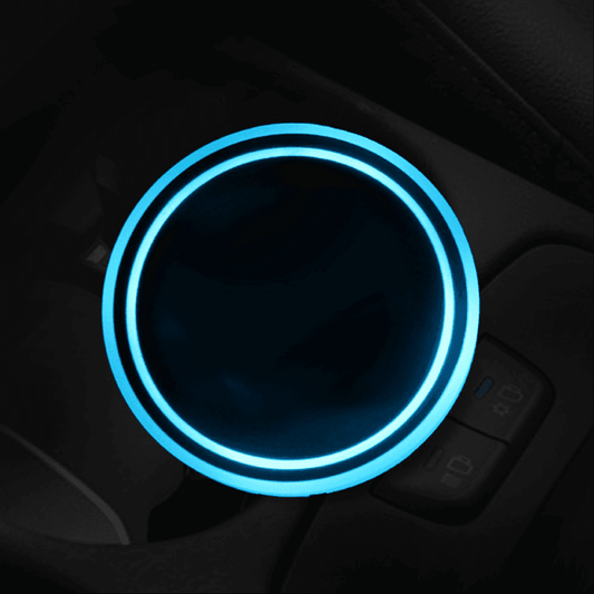 Universal Car LED Cup Holder Light - LumeAuto