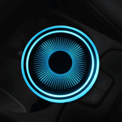 Universal Car LED Cup Holder Light - LumeAuto