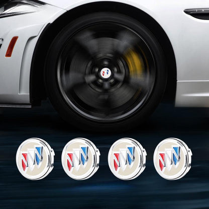 Buick Compatible LED Magnetic Levitation Hub Caps - LumeAuto