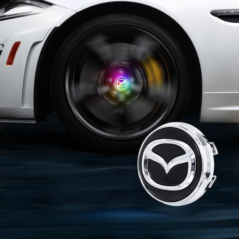 Mazda Compatible LED Magnetic Levitation Hub Caps - LumeAuto
