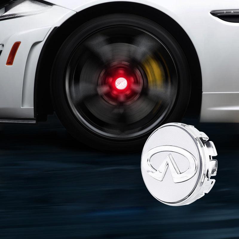 Infiniti Compatible LED Magnetic Levitation Hub Caps - LumeAuto