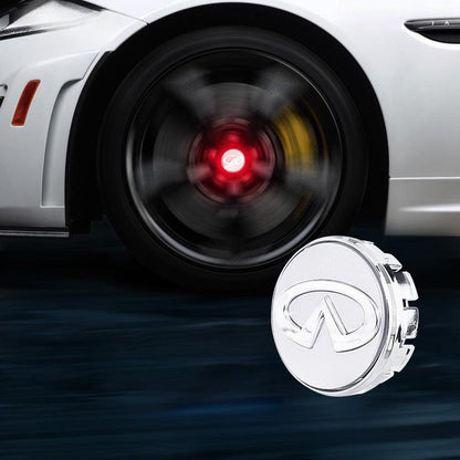 Infiniti Compatible LED Magnetic Levitation Hub Caps - LumeAuto