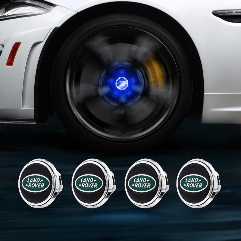 Land Rover Compatible LED Magnetic Levitation Hub Caps - LumeAuto