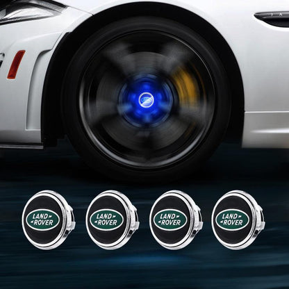 Land Rover Compatible LED Magnetic Levitation Hub Caps - LumeAuto