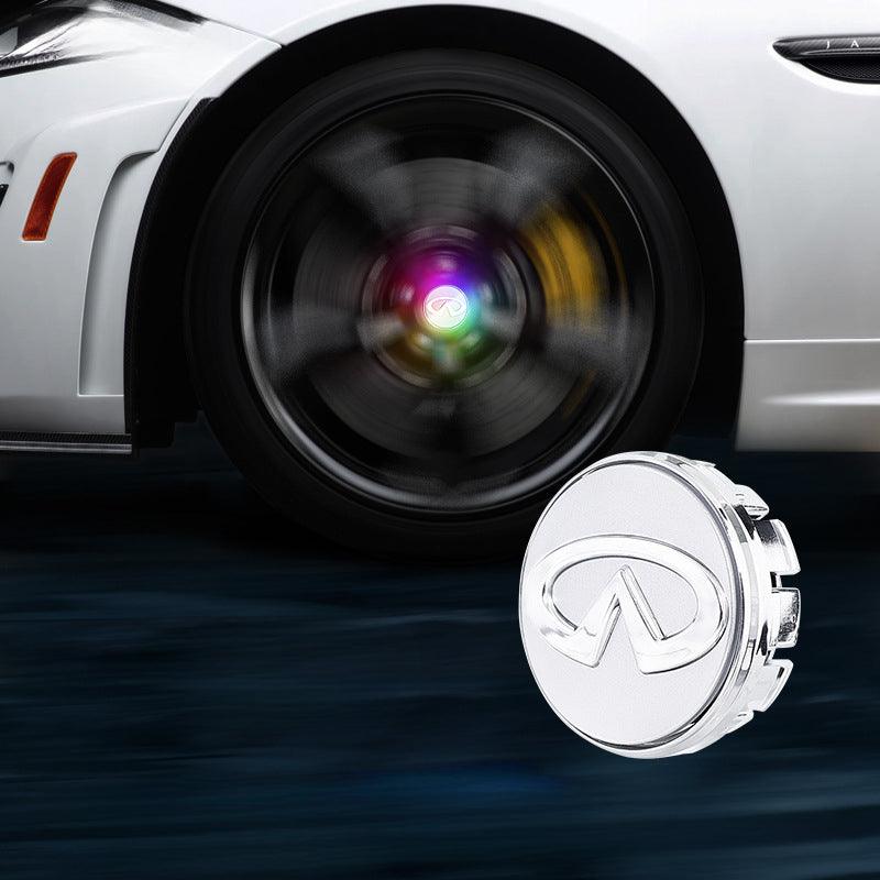 Infiniti Compatible LED Magnetic Levitation Hub Caps - LumeAuto