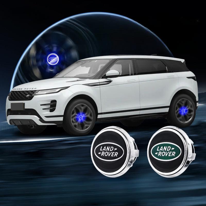 Land Rover Compatible LED Magnetic Levitation Hub Caps - LumeAuto