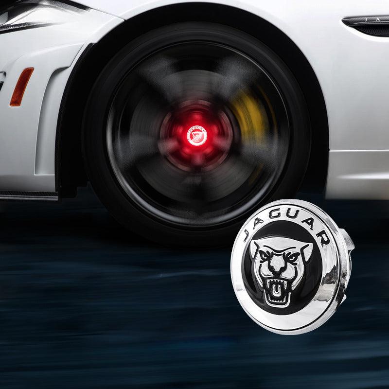 Jaguar Compatible LED Magnetic Levitation Hub Caps - LumeAuto