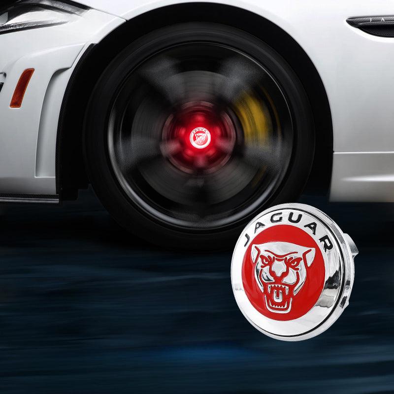 Jaguar Compatible LED Magnetic Levitation Hub Caps - LumeAuto