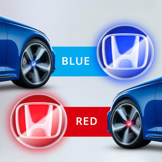 Honda Compatible LED Magnetic Levitation Hub Caps - LumeAuto