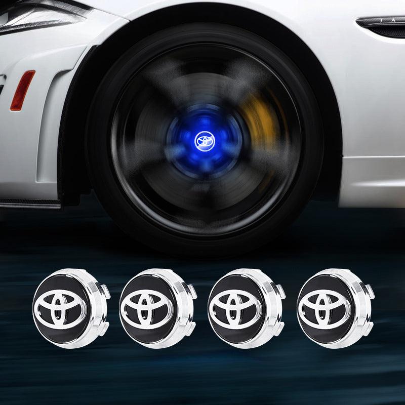 Toyota/Crown Compatible LED Magnetic Levitation Hub Caps - LumeAuto