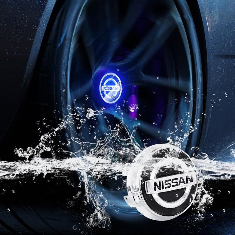 Nissan Compatible LED Magnetic Levitation Hub Caps - LumeAuto