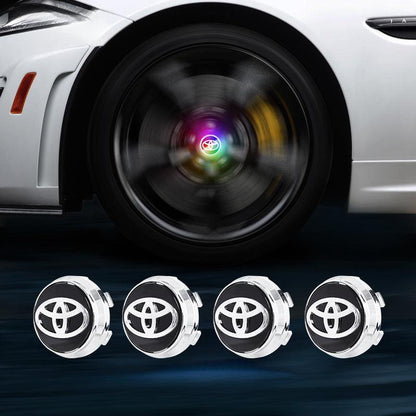 Toyota/Crown Compatible LED Magnetic Levitation Hub Caps - LumeAuto