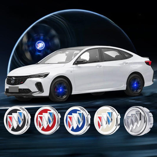 Buick Compatible LED Magnetic Levitation Hub Caps - LumeAuto