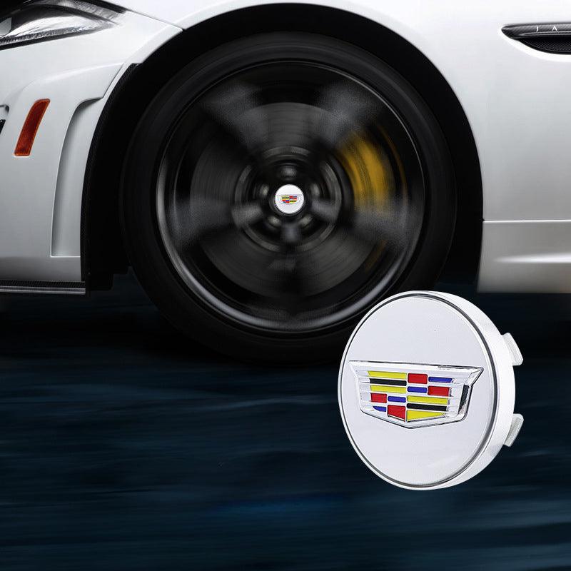 Cadillac Compatible LED Magnetic Levitation Hub Caps - LumeAuto