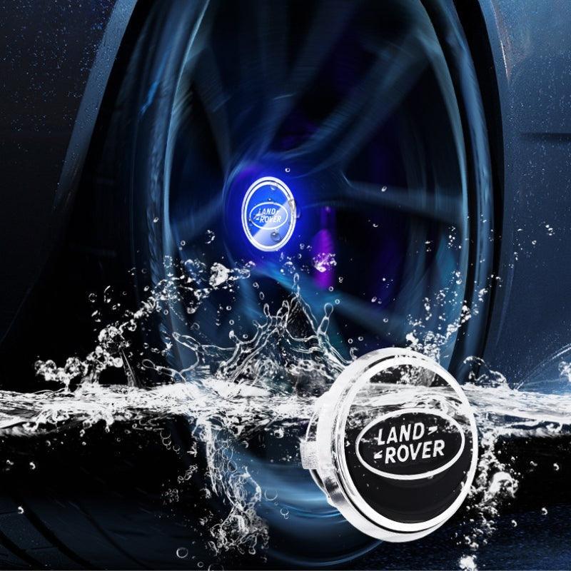 Land Rover Compatible LED Magnetic Levitation Hub Caps - LumeAuto
