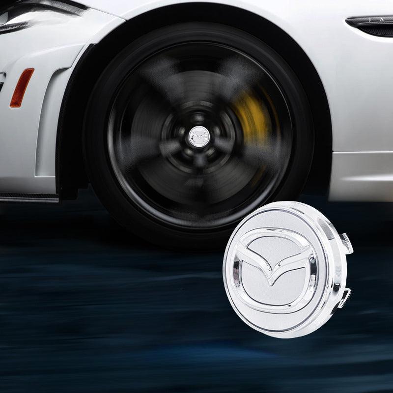 Mazda Compatible LED Magnetic Levitation Hub Caps - LumeAuto