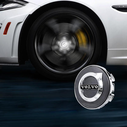 Volvo Compatible LED Magnetic Levitation Hub Caps - LumeAuto