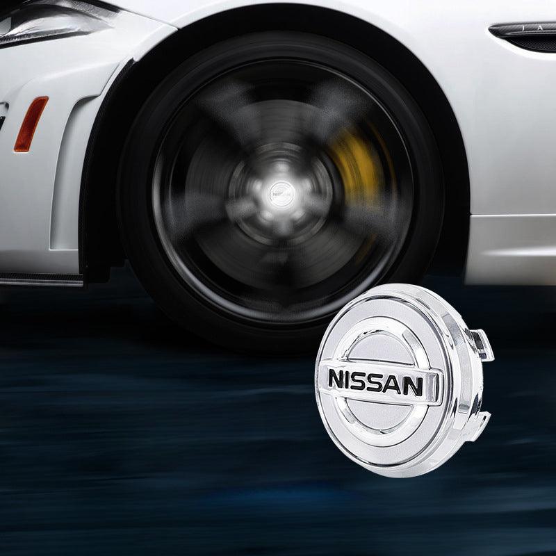Nissan Compatible LED Magnetic Levitation Hub Caps - LumeAuto