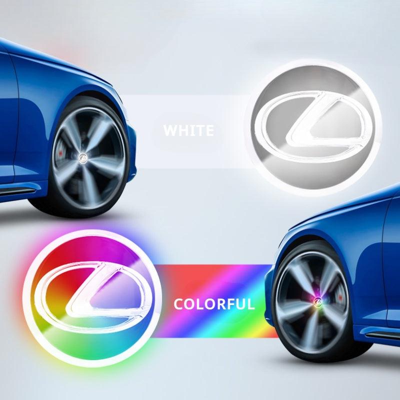 Lexus Compatible LED Magnetic Levitation Hub Caps - LumeAuto