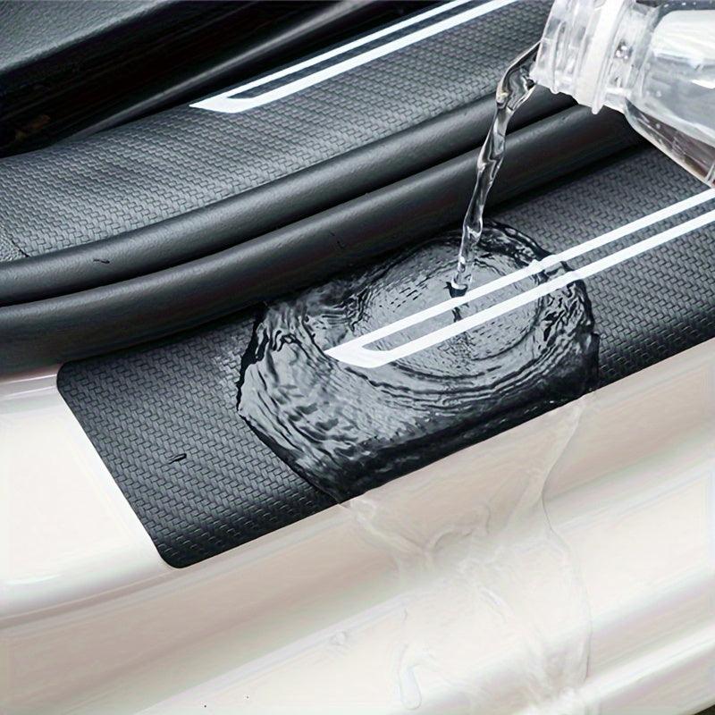 ( 9PCS )Carbon Car Door Sills Stickers - LumeAuto