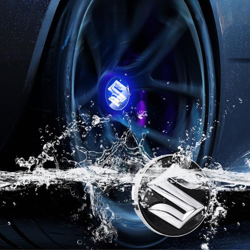 Suzuki Compatible LED Magnetic Levitation Hub Caps - LumeAuto