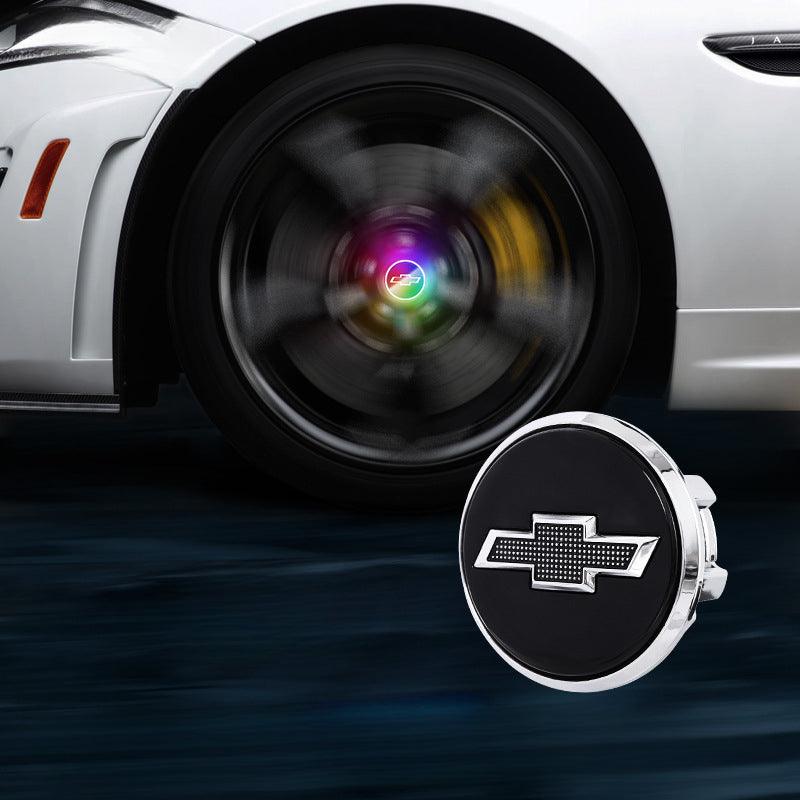 Chevrolet Compatible LED Magnetic Levitation Hub Caps - LumeAuto