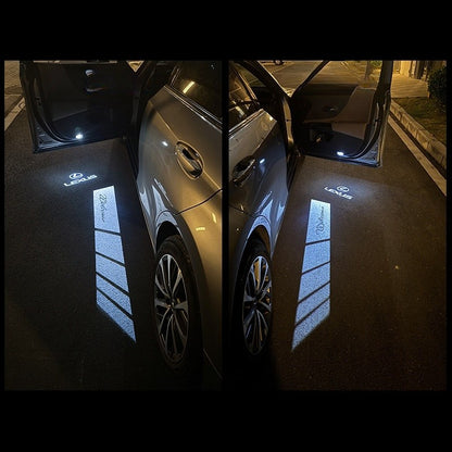 Lexus dual lens car door projector light - style 1