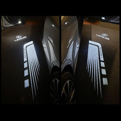 Lexus dual lens car door projector light - style 2