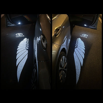 Toyota dual lens car door projector light - style 2