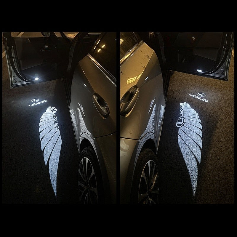 Lexus dual lens car door projector light - style 3