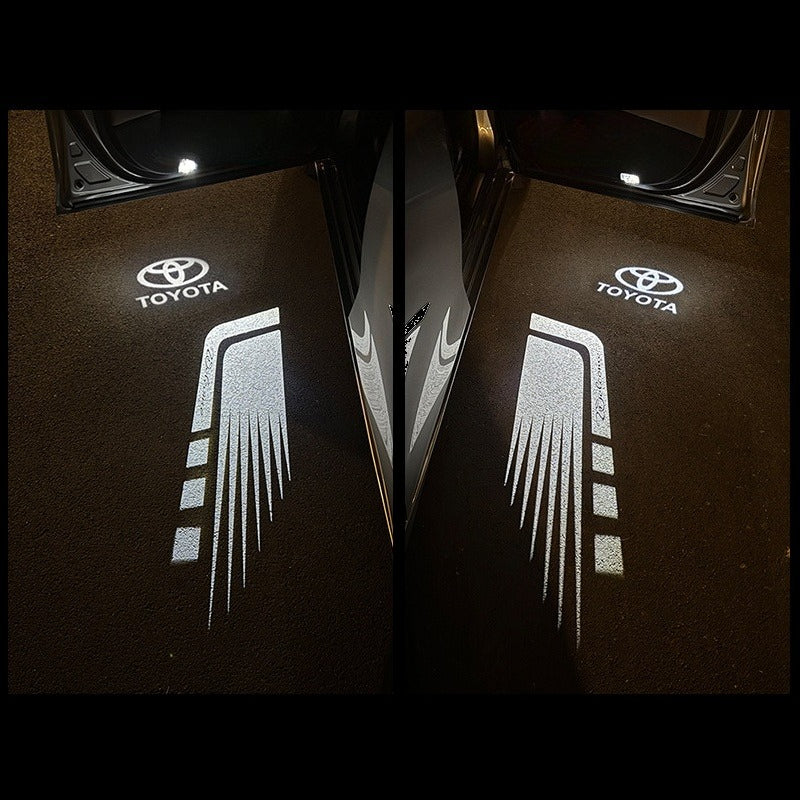 Toyota dual lens car door projector light - style 3