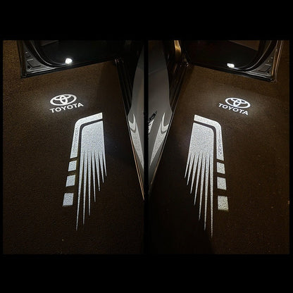 Toyota dual lens car door projector light - style 3