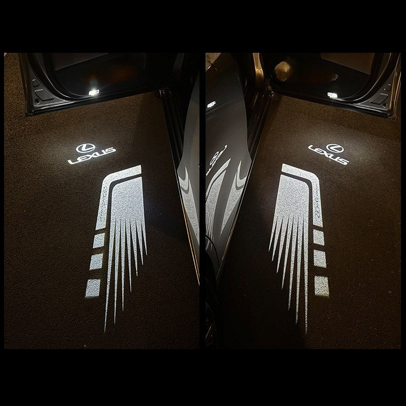 Lexus dual lens car door projector light - style 6