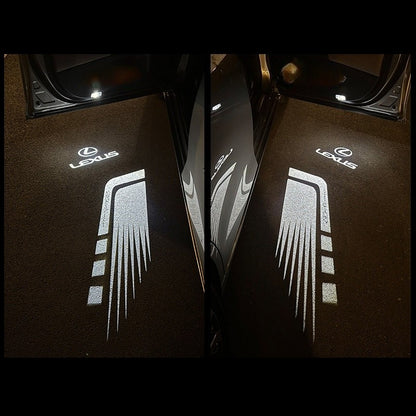 Lexus dual lens car door projector light - style 6