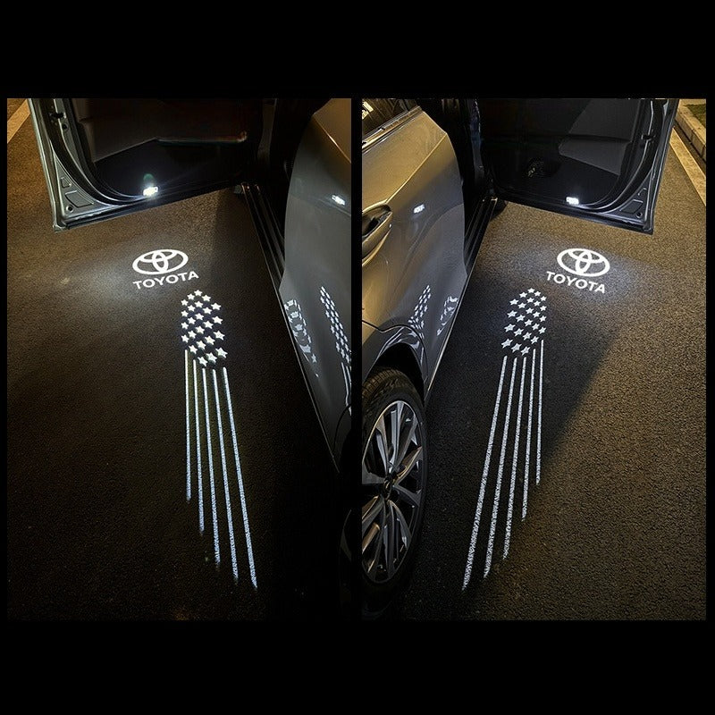 Toyota dual lens car door projector light - style 7