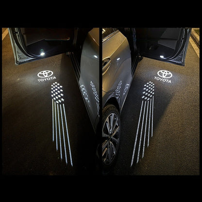 Toyota dual lens car door projector light - style 7