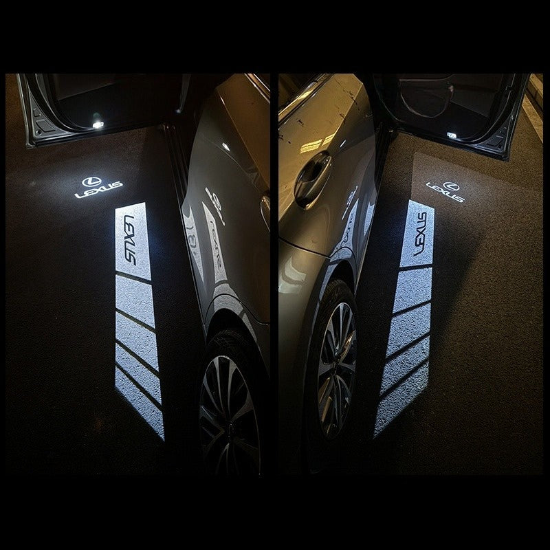 Lexus dual lens car door projector light - style 8
